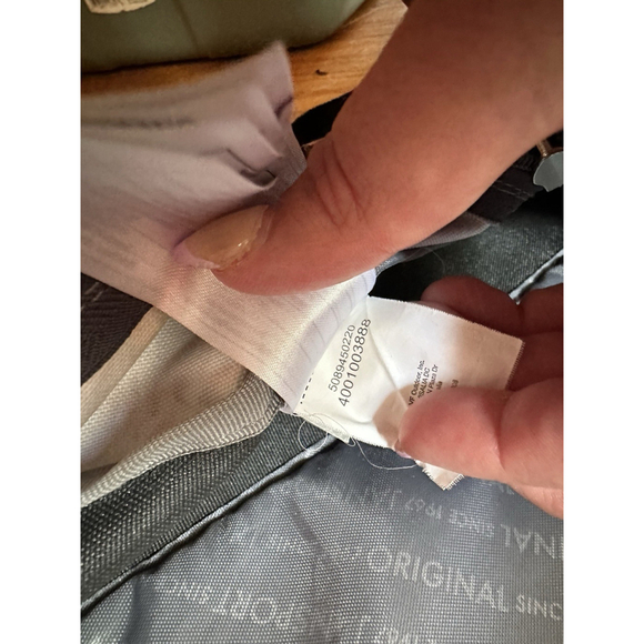 JanSport Cross Town School Backpack With Front Pocket Grey Bouquet Floral Print - Picture 11 of 15